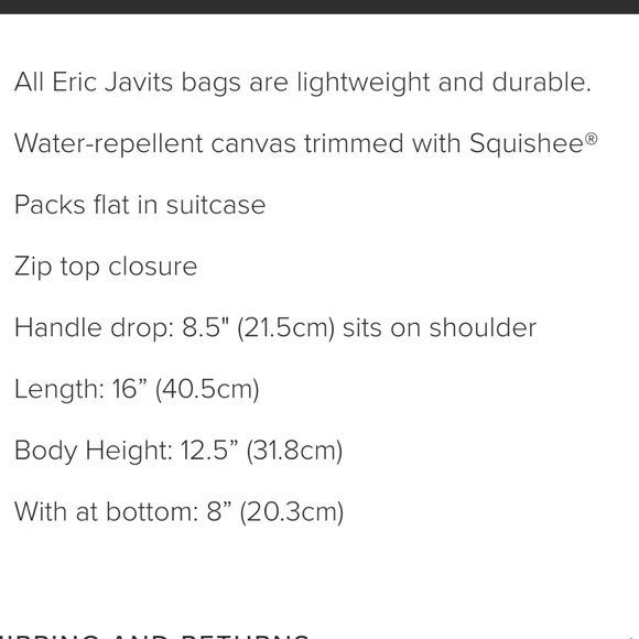 New Eric Javits Cote d’Azur tote style handbag - Picture 16 of 16